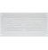 Metal vent cover EMS2010W 200x100 mm