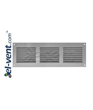 Metalinės ventiliacijos grotelės EMS3010G 300x100 mm