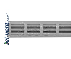 Вентиляционная решетка металлическая EMS4010G 400x100 мм