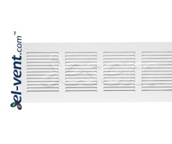 Вентиляционная решетка металлическая EMS4015W 400x150 мм