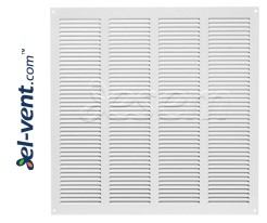 Metal vent cover EMS4040W 400x400 mm