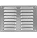 Metal vent cover EMW2619G 260x190 mm