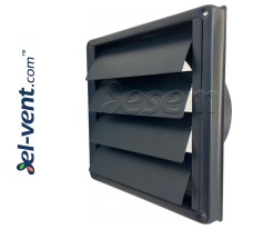 Exterior vents GLG INOX BLACK