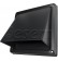 Exterior vents with gravity backdraft stopper GLN INOX BLACK