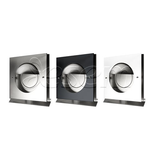 Outside vent covers INOX KAPPA with double backdraft stopper | el-vent.com™