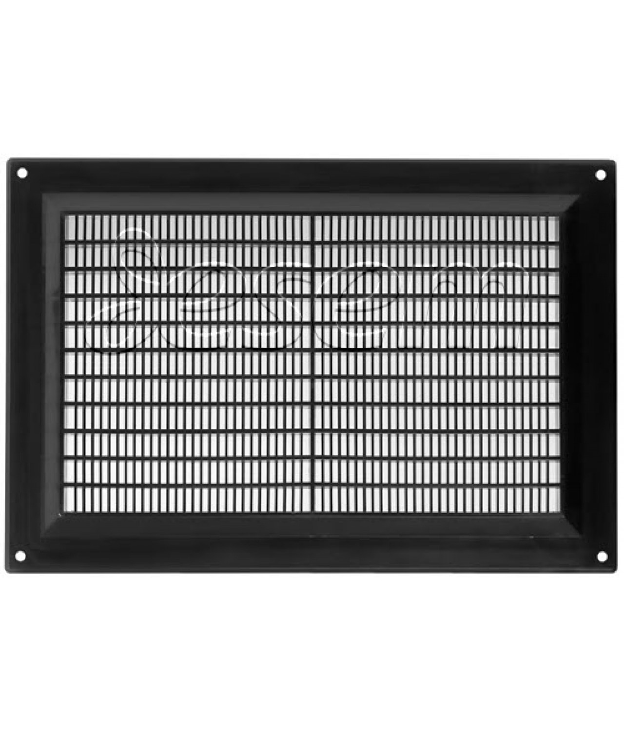 Vent cover 250x170 mm black