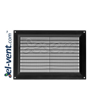 Vent cover 250x170 mm black