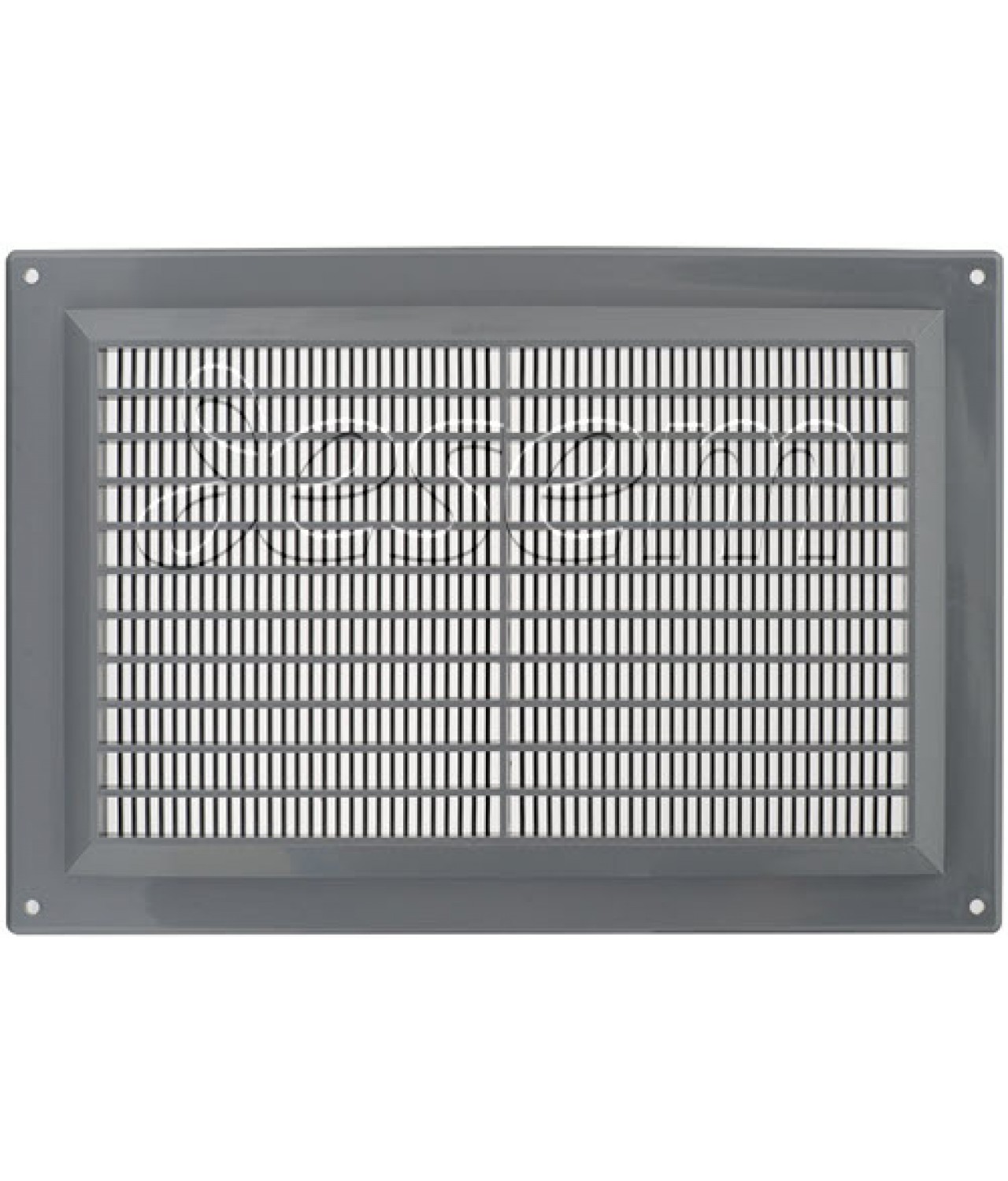 Vent cover 250x170 mm grey