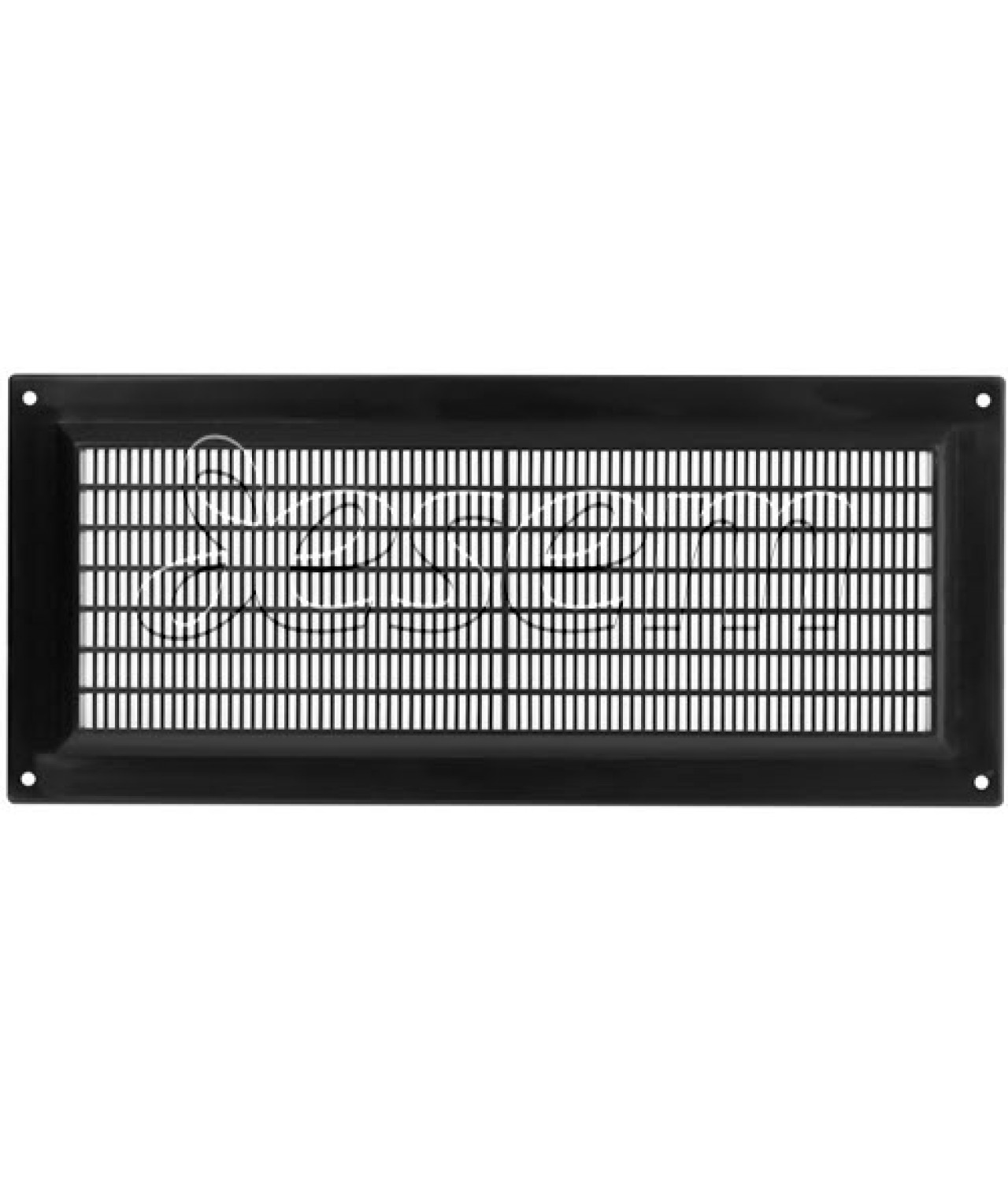 Vent cover 300x130 mm black