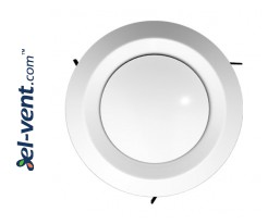 Plastic air diffusers for ventilation