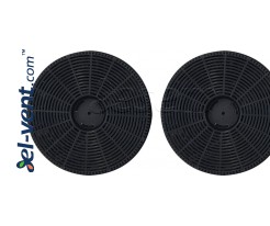535.21.8600.9 - activated carbon filter set for recirculating cooker hood Glasgow