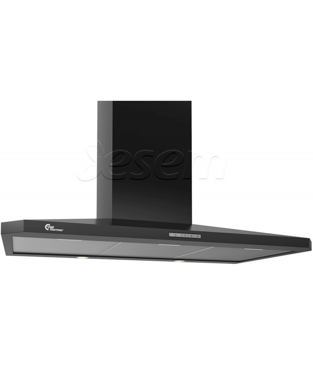 Wall mounted cooker hoods Decor 787 black 900 mm