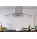 Island cooker hood Derby island 900 stainless steel-glass - installed