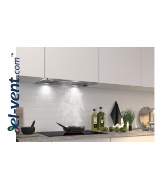 Cabinet integrated cooker hood Integro 51 II - installed