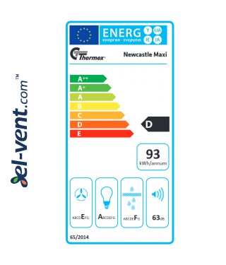 Newcastle Maxi 1200 white - energy class