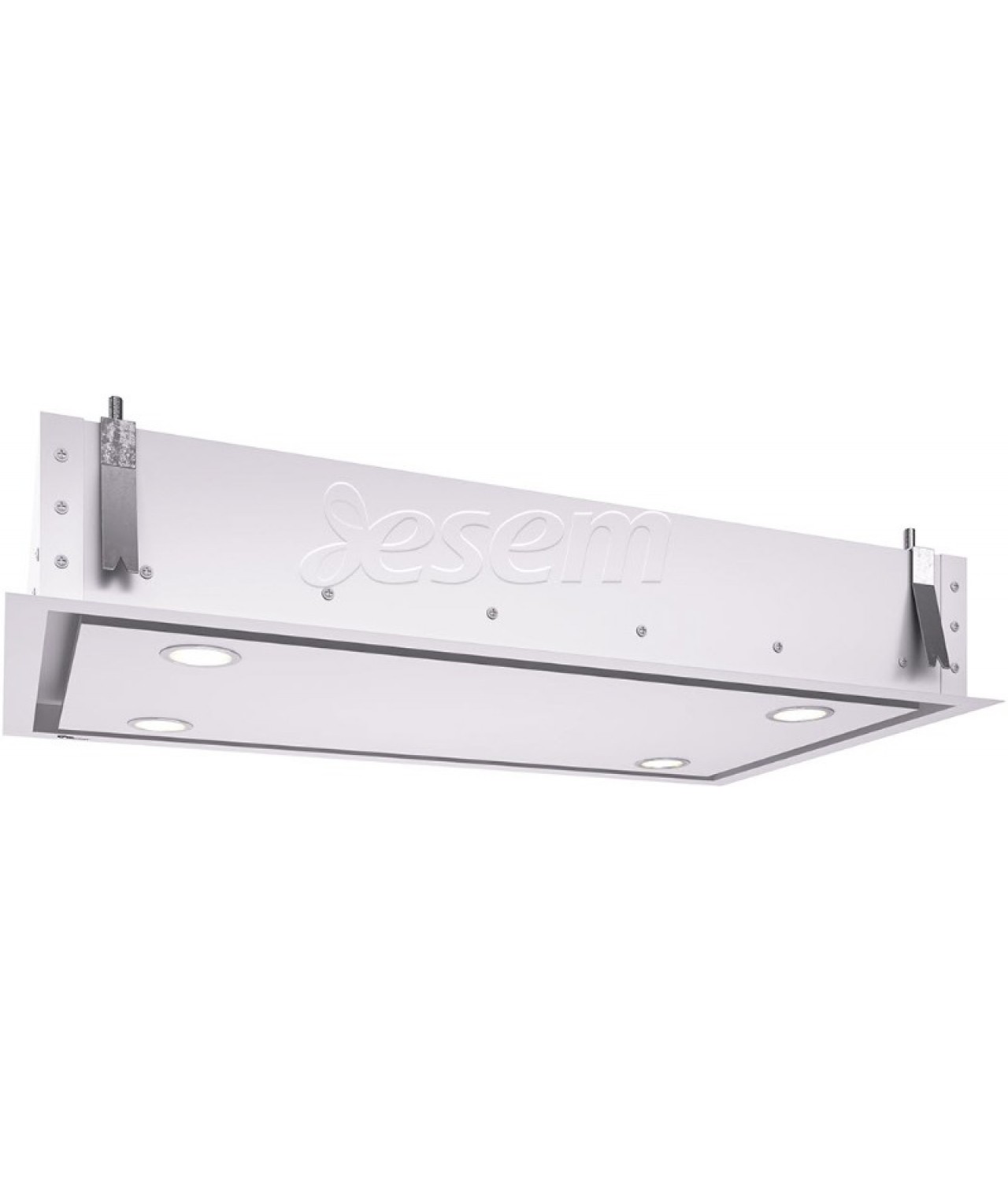 Ceiling integrated cooker hood Newcastle Medio 900 white