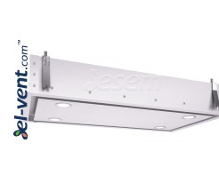 Ceiling integrated cooker hood Newcastle Medio 900 white without motor