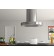 Island cooker hood Oxford 600 stainless steel - installed