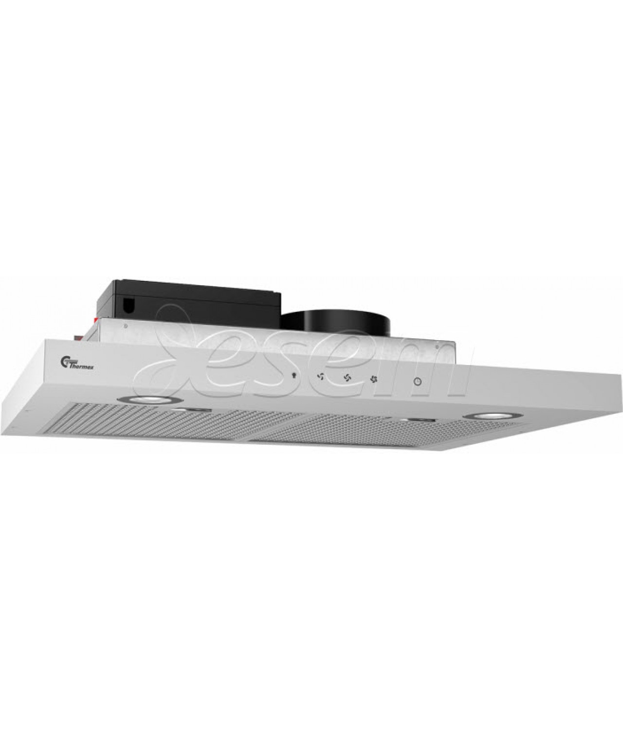 Cabinet integrated cooker hood Super Silent 600 GT white without motor