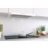 Cabinet integrated retractable cooker hood Super Silent Slider 600 white - installed