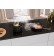 Downdraft cooker hood with top-class induction hob Typhoon 800 black - installed