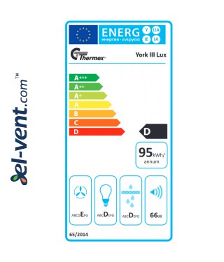 York III Lux 500 white - energy class