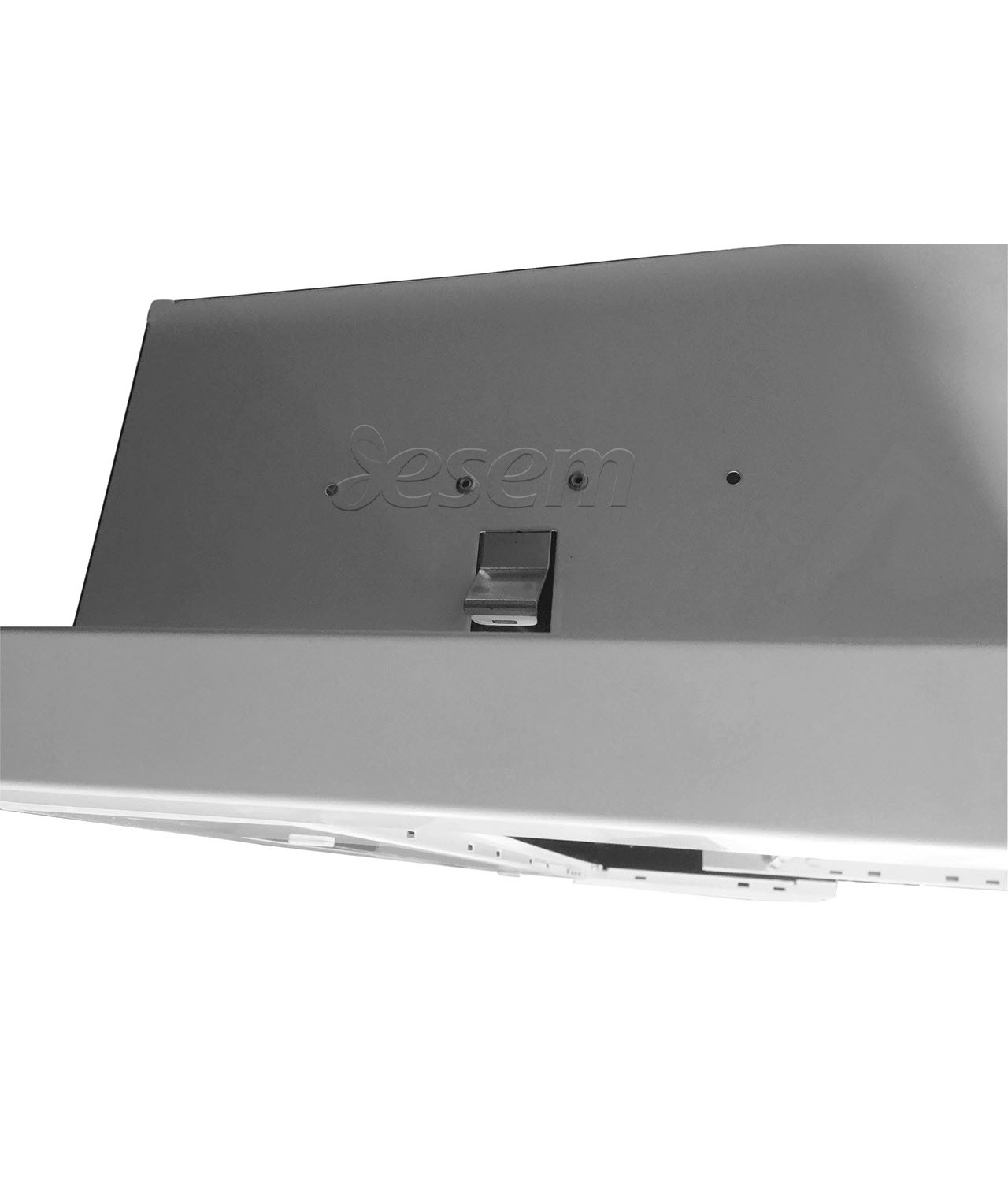 Cabinet integrated cooker hood York III Lux 600 grey-stainless steel - fixing latch