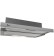 Cabinet integrated cooker hood York III Standard 600 grey-stainless steel