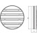 Aluminium gravity vent louvers GG-AL - drawing