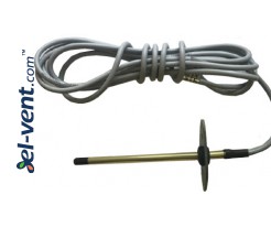 Duct temperature sensor TSD/NTC10K/2 (-40...+60 °C) with 2 m cable