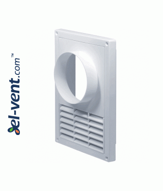 Ventilation grille GRT80A, 165x235 mm, Ø125 mm Ventilation grille GRT80A, 165x235 mm, Ø125 mm