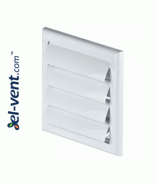 Gravity louvers GRTN1, 190x190 mm Gravity louvers GRTN1, 190x190 mm