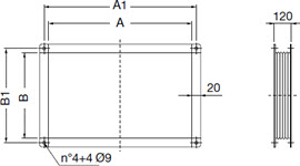 AxB - centrifugal in-line duct fans for installation in rectangular ...